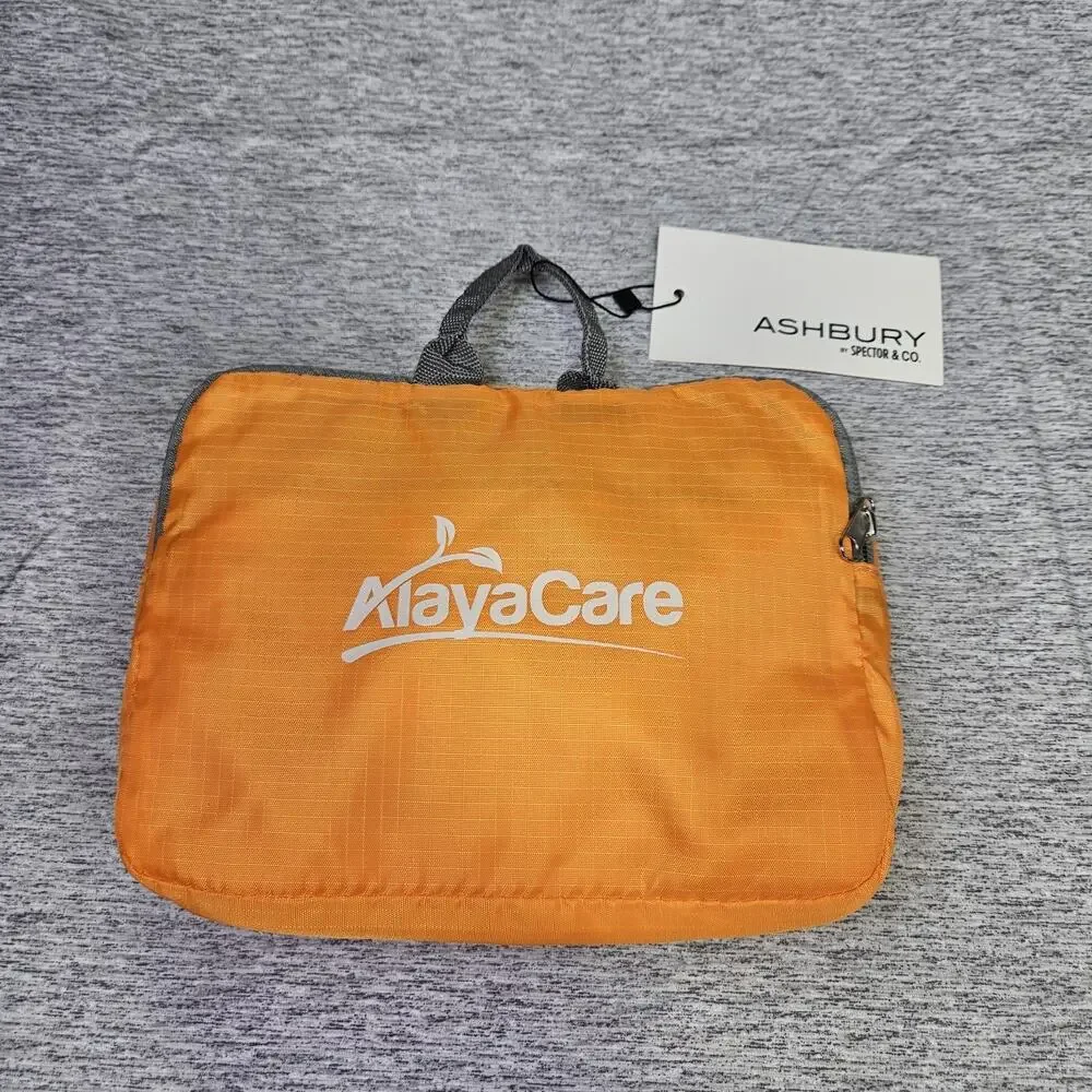 Ashbury Packable Backpack Daypack Ultralightweight Neon Orange Travel Hiking NWT